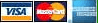 We accept Visa, MasterCard, and American Express for all emerald purchases