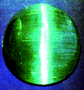 Smaller, Rounded Cat's Eye Emerald