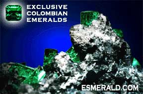 Esmerald.com is your source for the world's finest emeralds, at the lowest price, because we ship directly from the Colombian mines, to you!